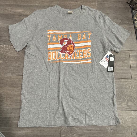 NFL Other - Tampa Bay Buccaneers Mens XL Vintage Marks Bucco Bruce Throwback T-Shirt NWT